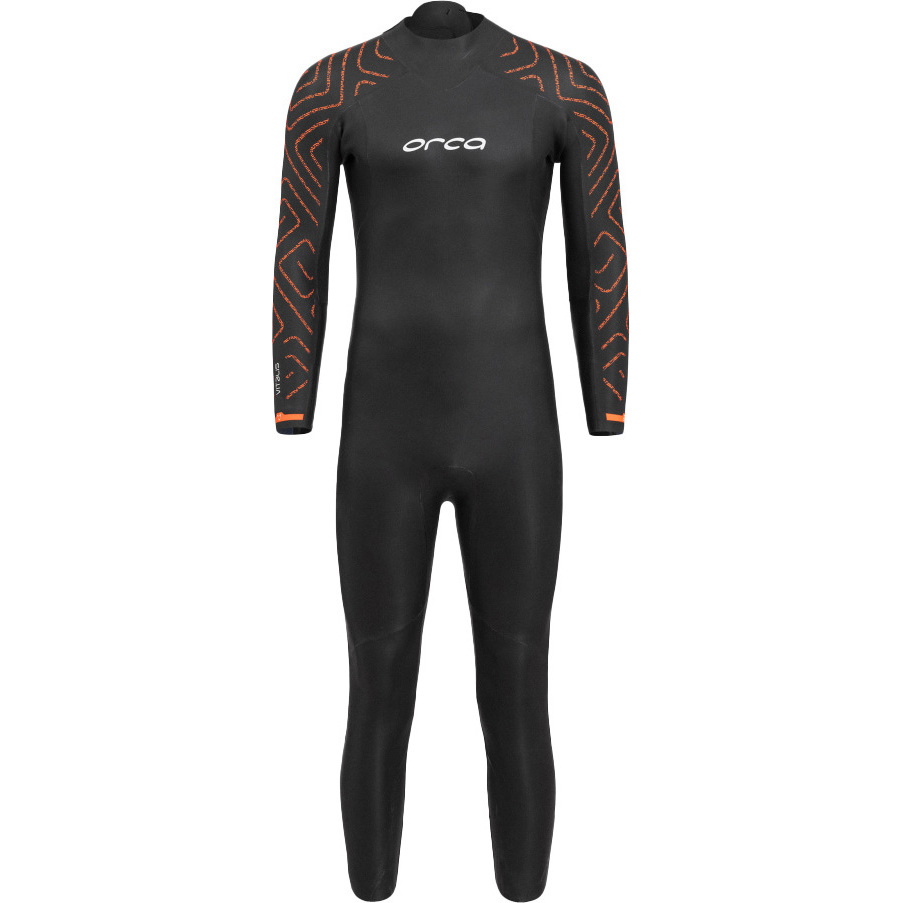 2026 Orca Hombres Vitalis TRN Back Zip Open Water Swim Neopreno NN280401 - Black